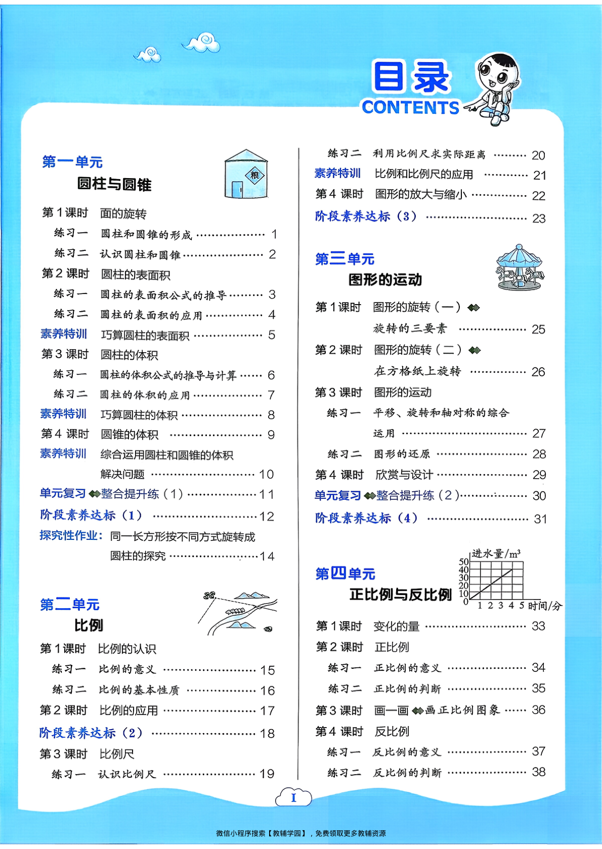 图片[2]-六年级下册（数学）典中点+极速提分法+综合素质达标卷【电子版 可打印 含答案】（北师版）2026春