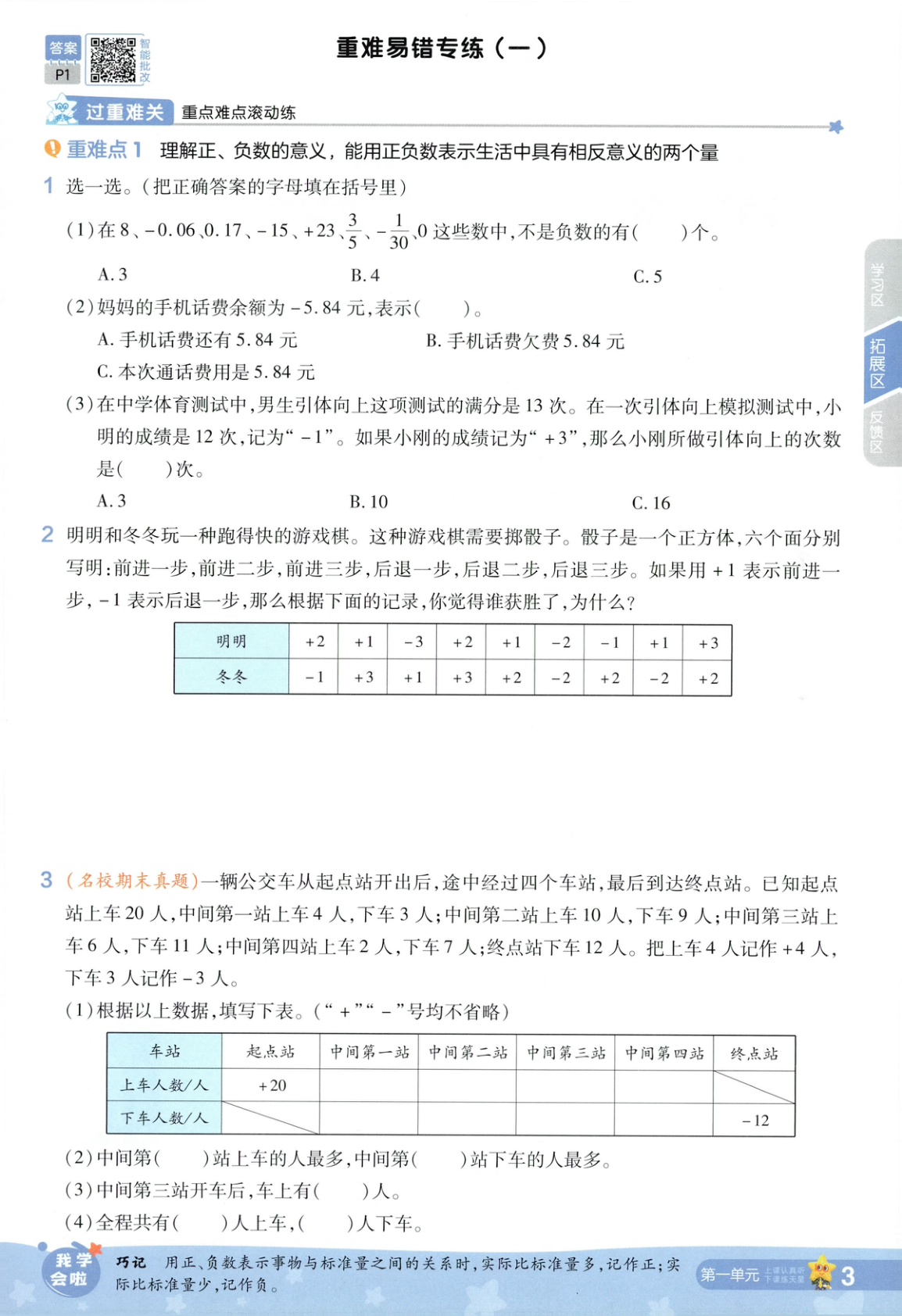 图片[6]-六年级下册（数学）一遍过+活页单元卷+活页思维训练【电子版 可打印 含答案】（人教版）2026春