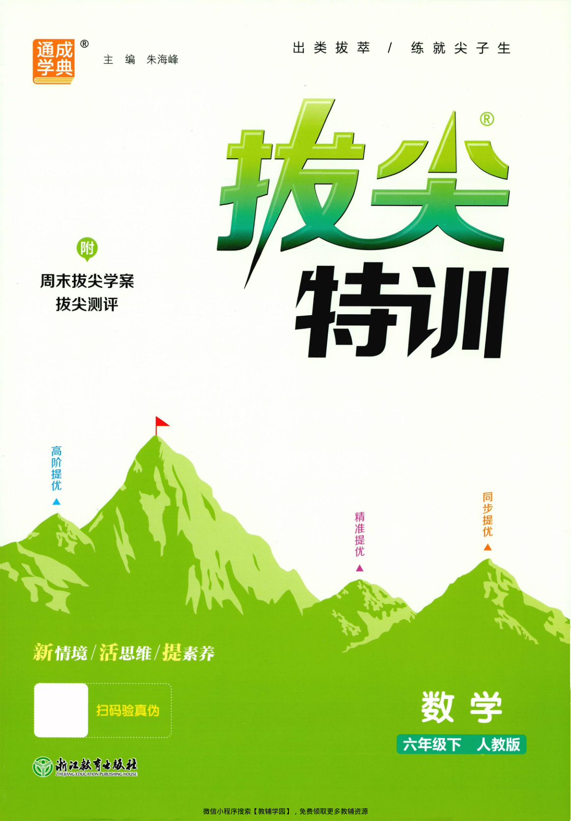 六年级下册（数学）拔尖特训+拔尖测评+拔尖学案【电子版 可打印 含答案】（人教版）2026春-教辅学园