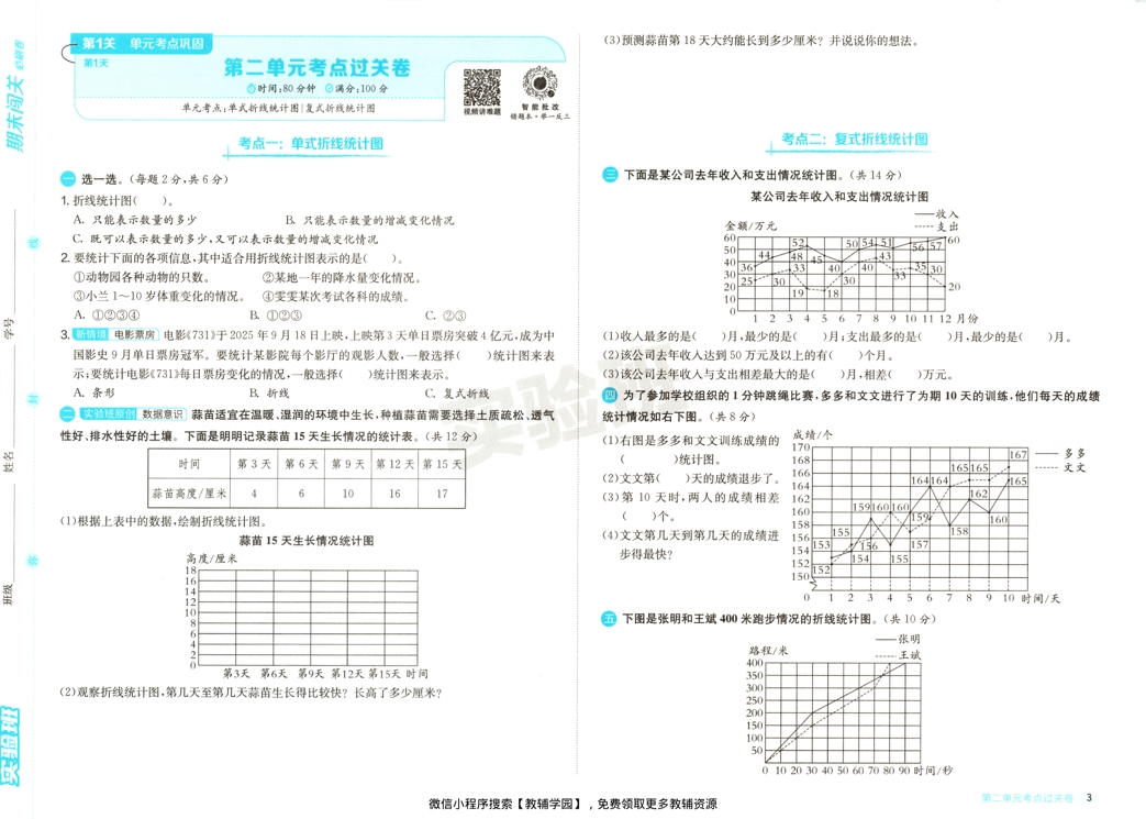 图片[5]-五年级下册（数学）实验班期末闯关必刷卷【电子版 可打印 含答案】（苏教版）2026春