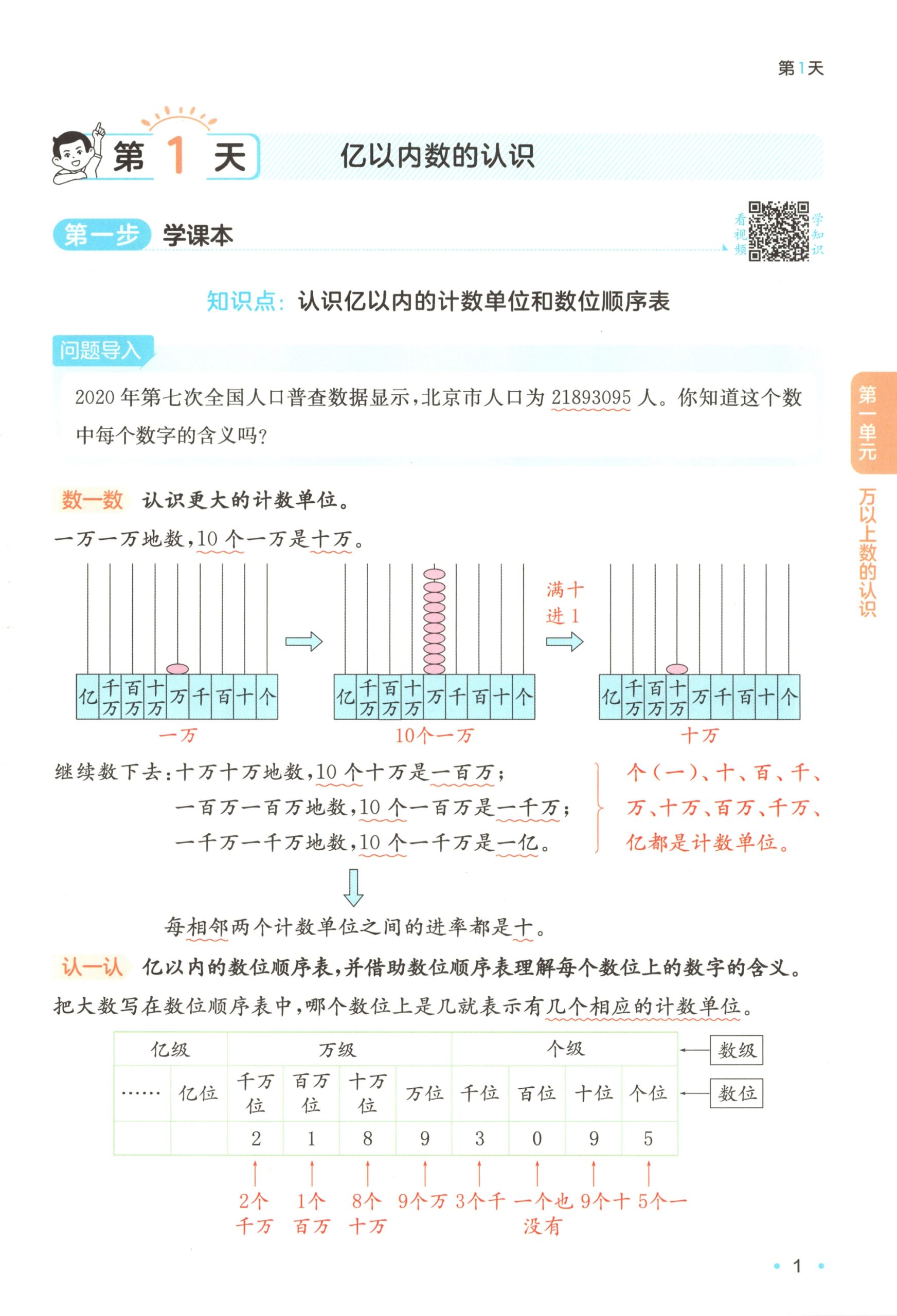 图片[4]-三升四（数学）一本预备四年级【电子版 可打印 含答案】（人教版）2026秋
